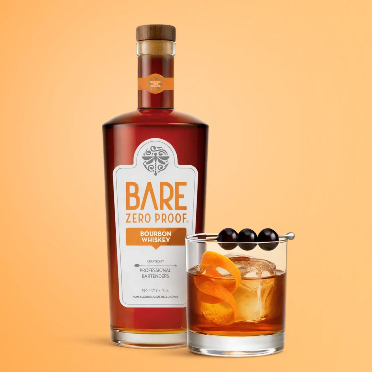 BARE Zero Proof - Bourbon Whiskey